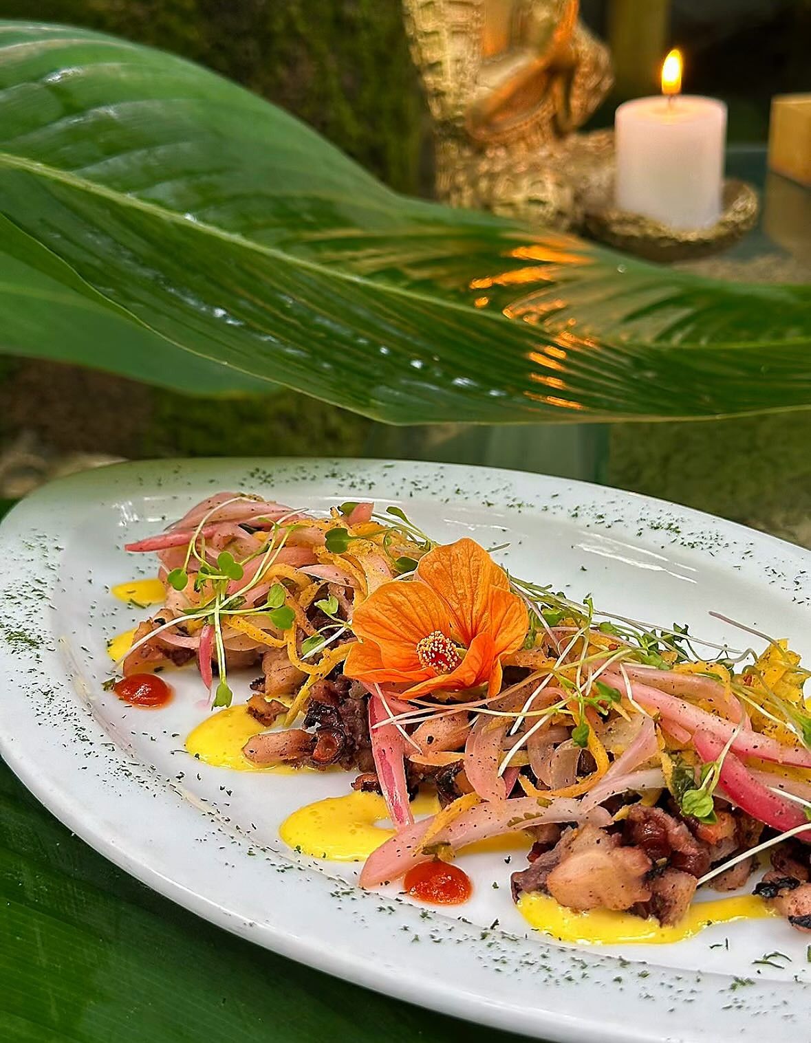 Sashimi de Pulpo, de la carta de Mystic