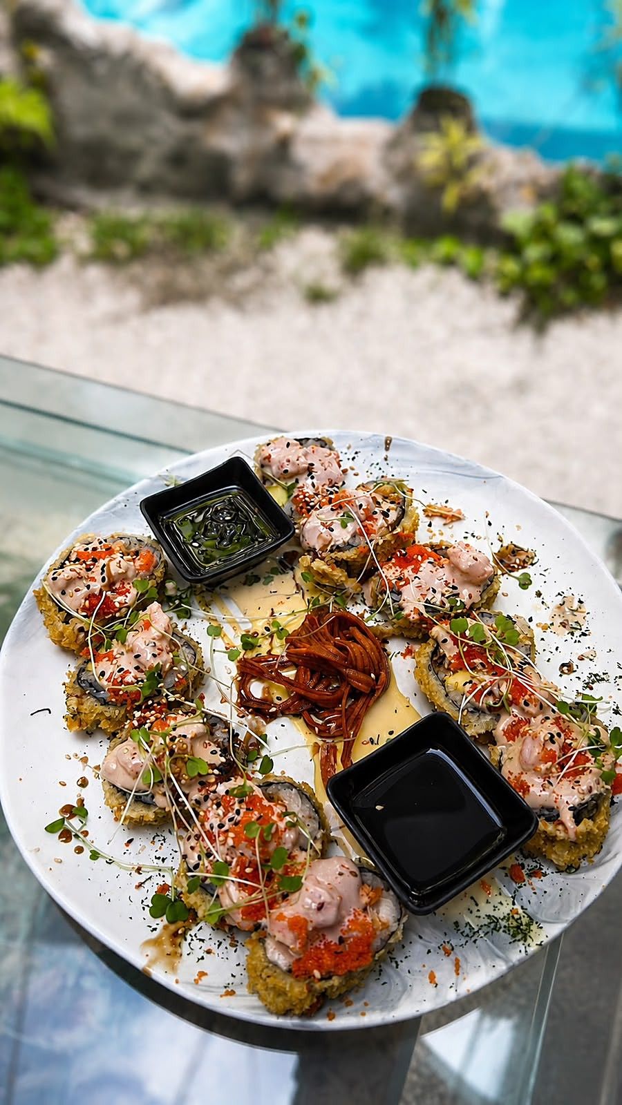Sprin Roll, plato de Mystic